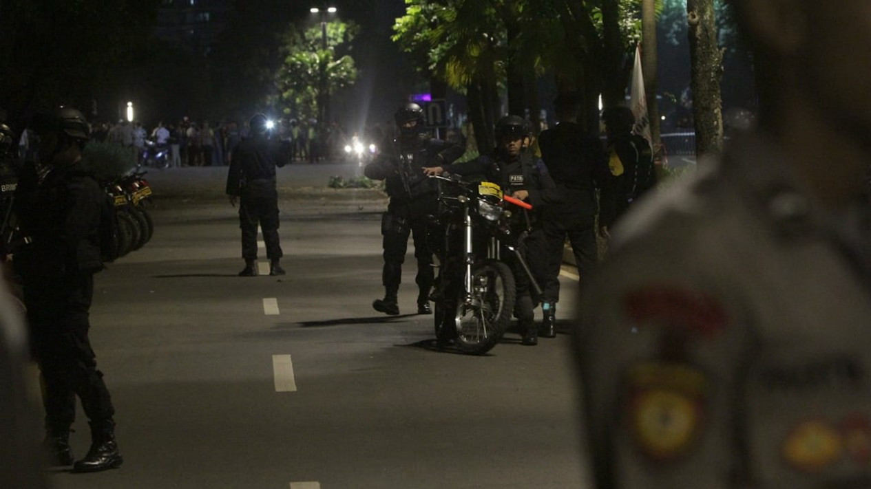 Evakuasi Penonton Debat Kedua Pilpres 2019 Pasca Ledakan