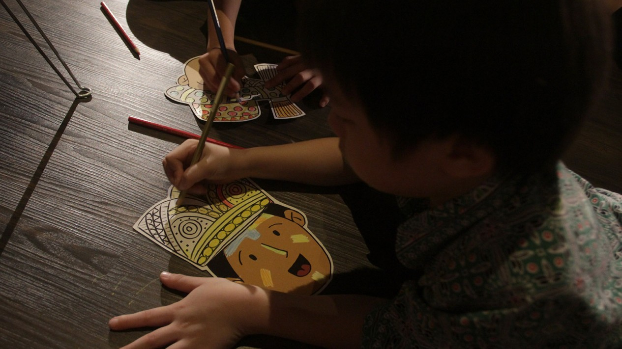 Serunya Ikut Workshop Kreasi Topeng Nusantara
