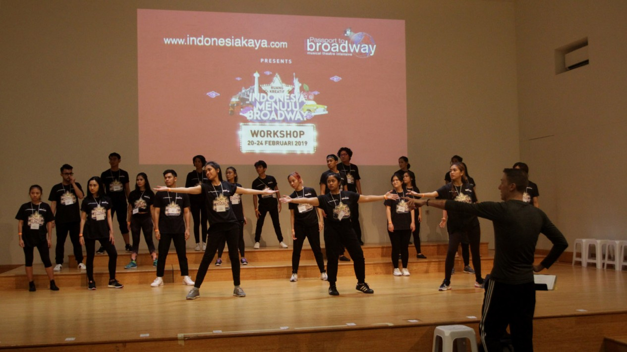 Pelatihan 70 Orang Indonesia Menuju Broadway