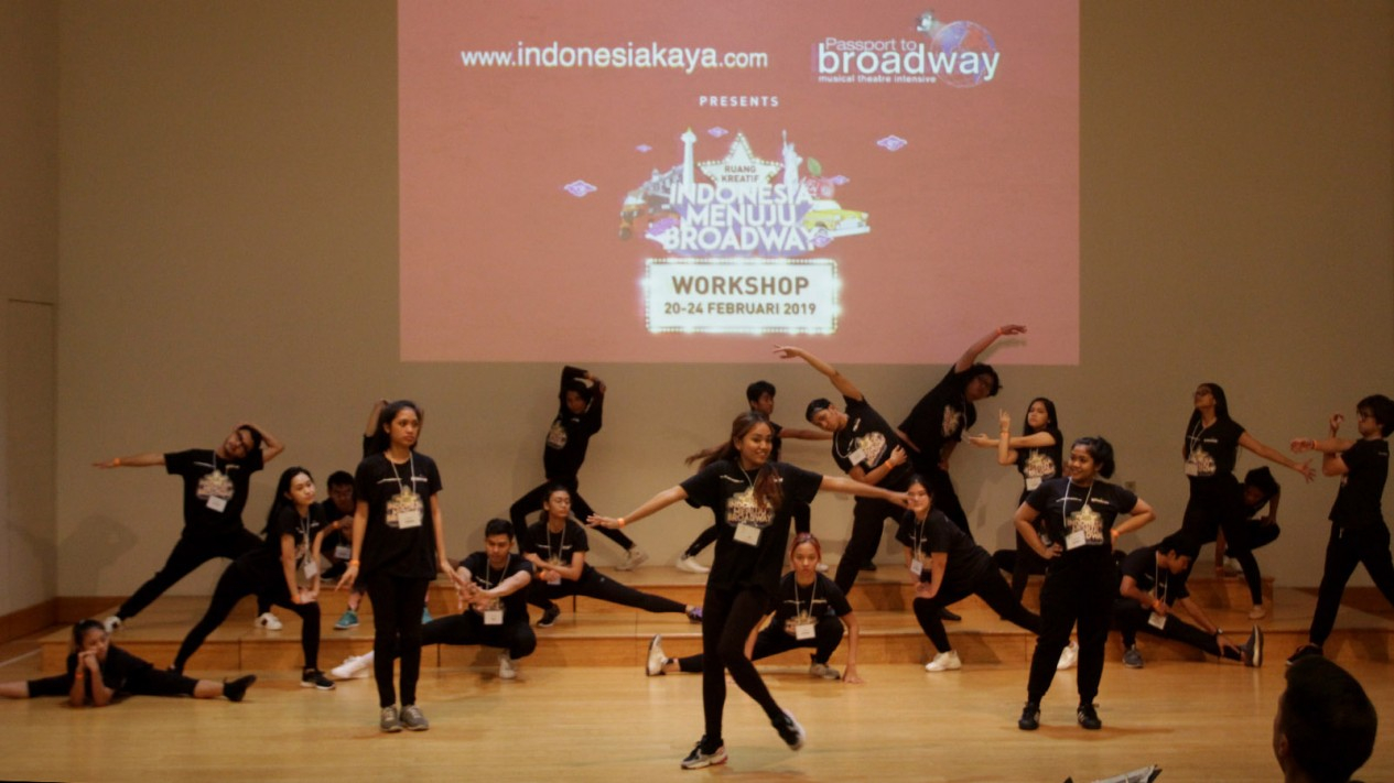 Pelatihan 70 Orang Indonesia Menuju Broadway