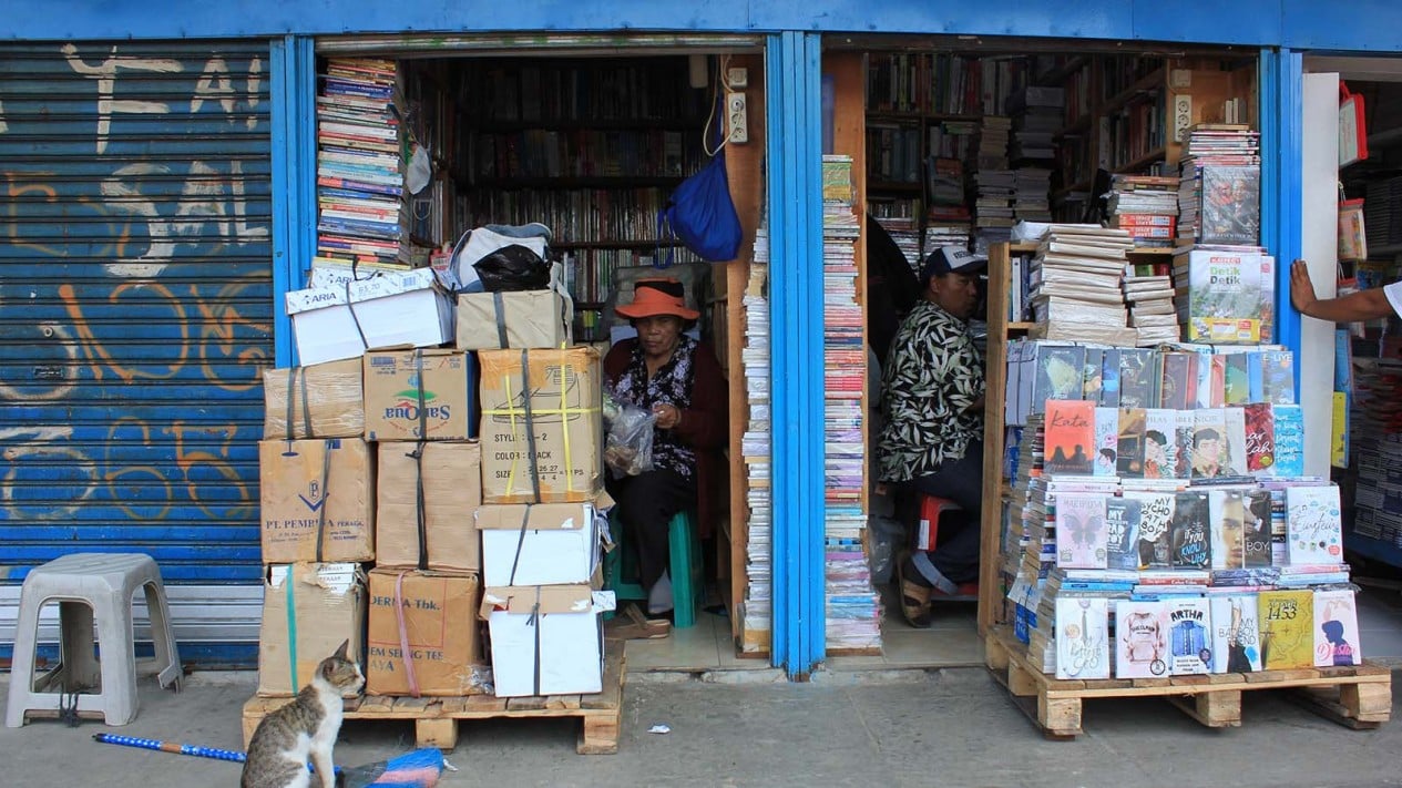 Penjualan Buku Bekas Menurun
