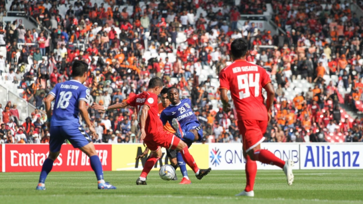 Laga Perdana Piala AFC, Persija Imbang Lawan Becamex