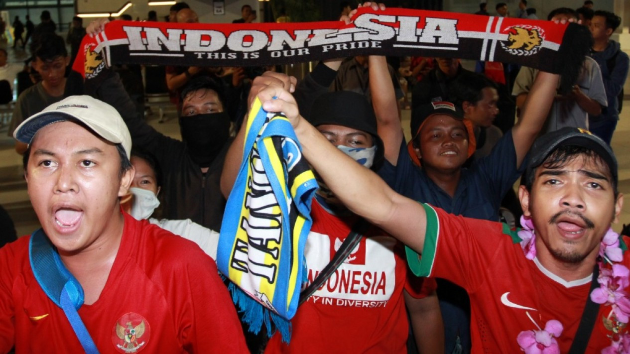 Suasana Kedatangan Timnas U-22 Usai Juara Piala AFF 2019