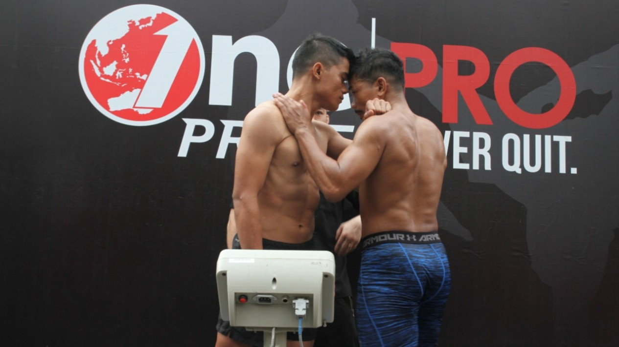 Timbang Badan One Pride Fight Night ke-27