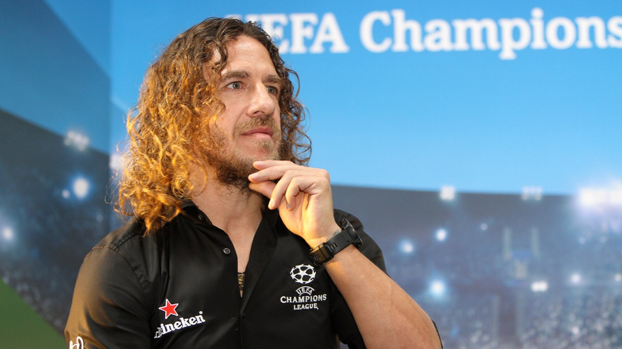 Carles Puyol Kawal Tur Trofi Liga Champions di Indonesia