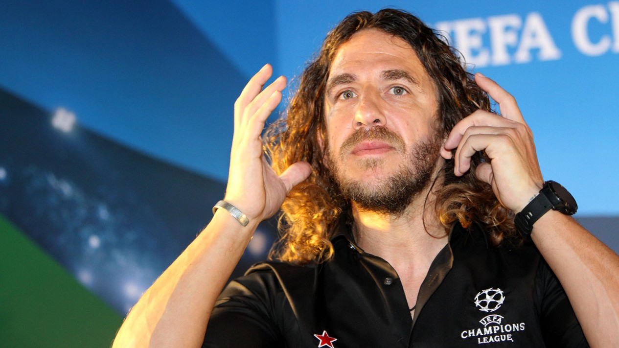 Carles Puyol Kawal Tur Trofi Liga Champions di Indonesia