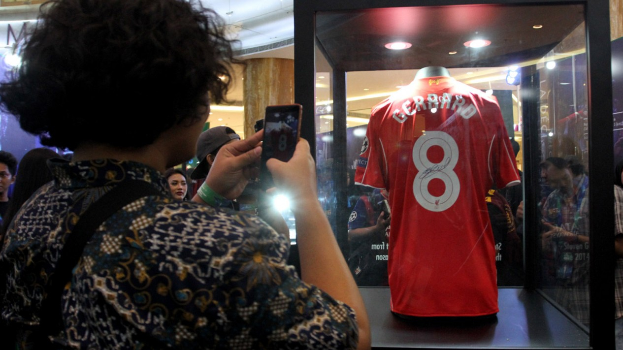 Melihat Pameran Museum Memorabilia Liga Champions