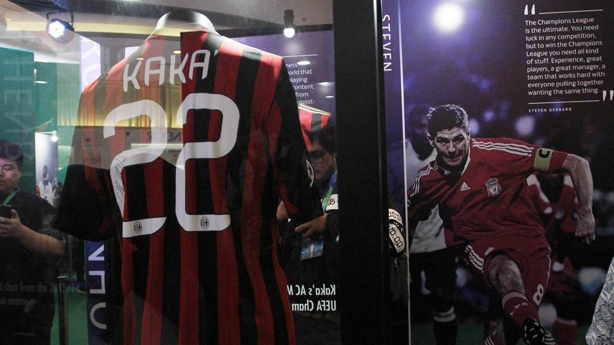 Melihat Pameran Museum Memorabilia Liga Champions
