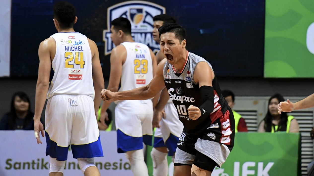Final Pertama IBL 2018-2019, Stapac Jakarta Unggul