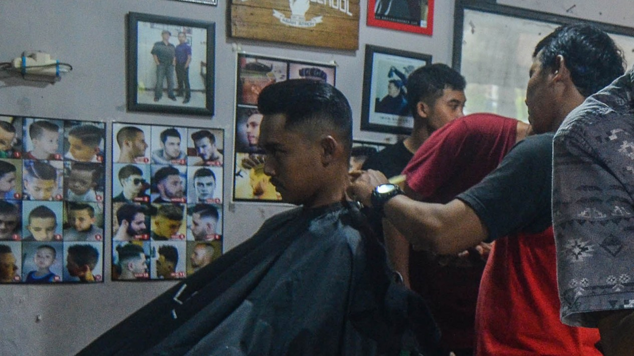 Unik, Sekolah Seniman Pangkas Rambut