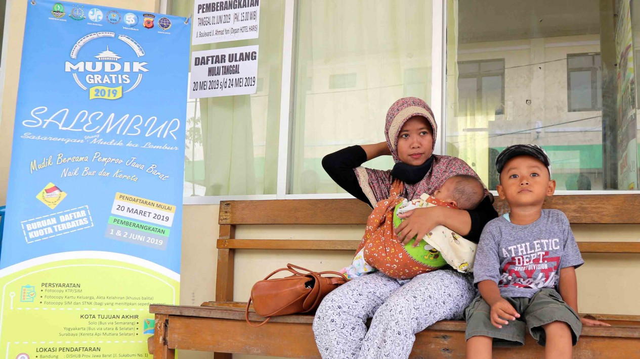 Ramainya Pendaftaran Mudik Gratis Pemprov Jawa Barat