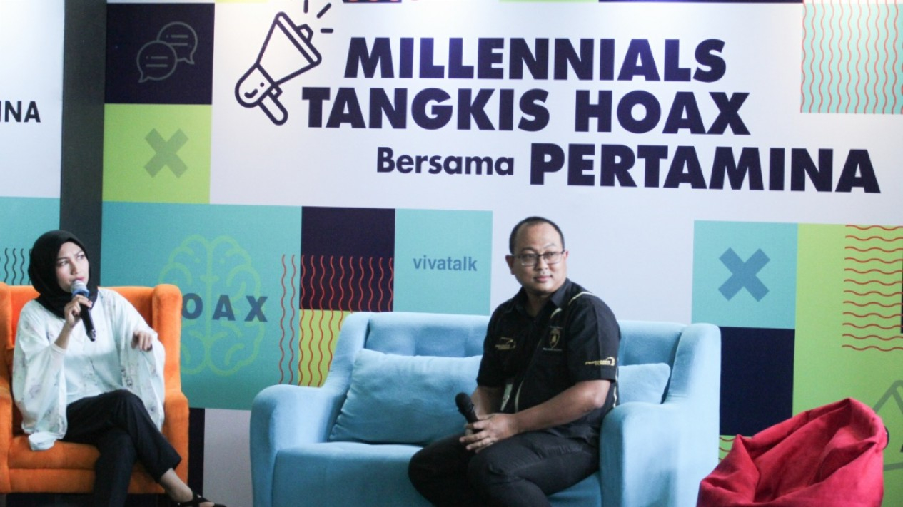 Pertamina dan VIVA Ajak Mahasiswa IPB Lawan Hoax