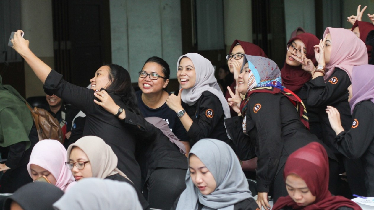 Serunya Acara Millennials Tangkis Hoax With Pertamina di IPB