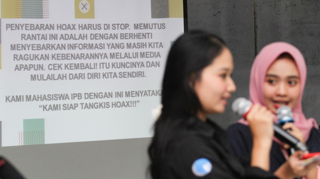 Serunya Acara Millennials Tangkis Hoax With Pertamina di IPB
