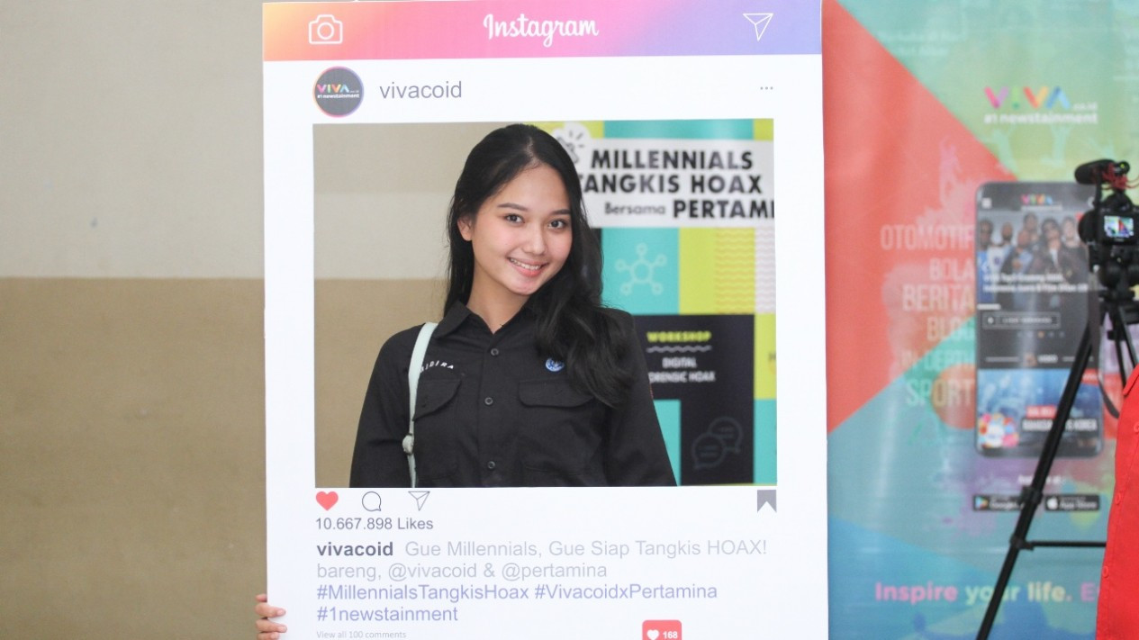 Serunya Acara Millennials Tangkis Hoax With Pertamina di IPB