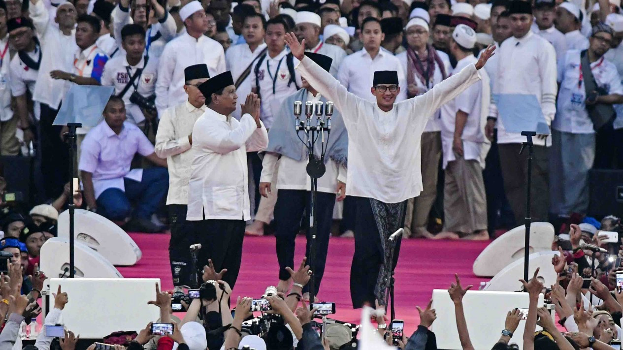 Kampanye Akbar Prabowo-Sandi di GBK