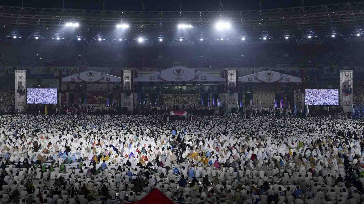 Kampanye Akbar Prabowo-Sandi di GBK