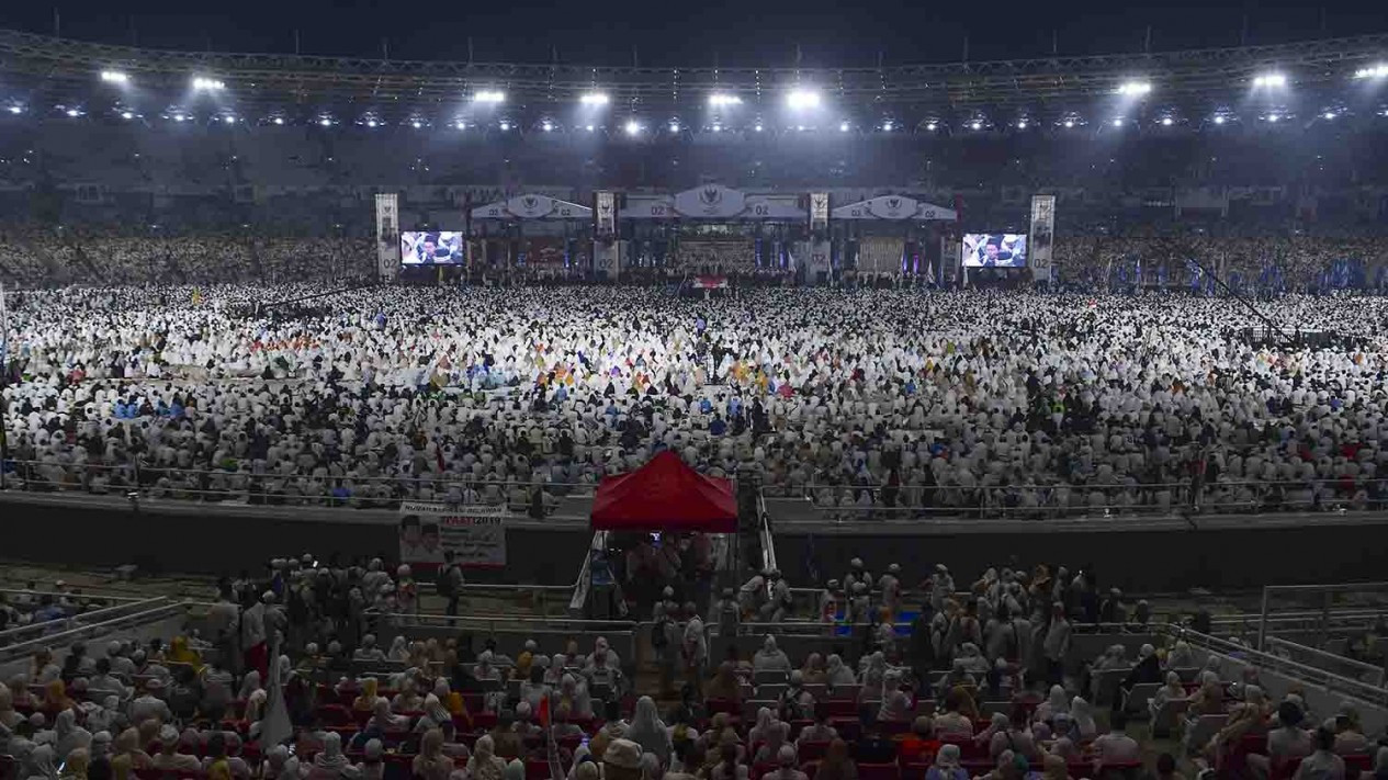 Kampanye Akbar Prabowo-Sandi di GBK