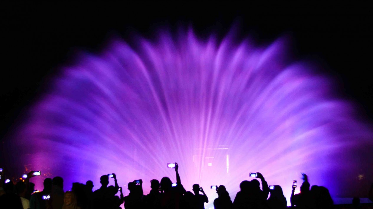Keseruan Festival of Light 2019 di Pekanbaru