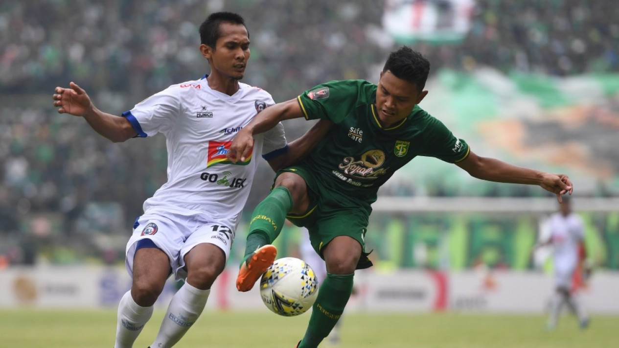Cuplikan Leg 1 Final Piala Presiden, Persebaya vs Arema