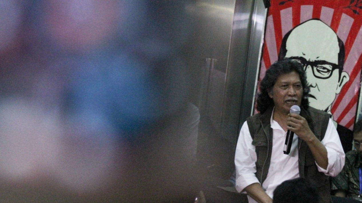 Sarasehan Budaya Dua Tahun Kasus Novel