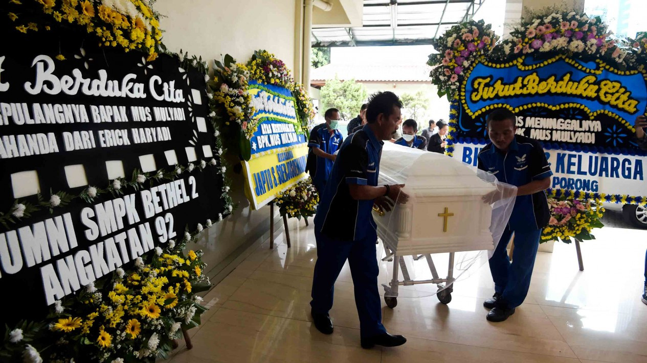 Persemayaman Jenazah Mus Mulyadi