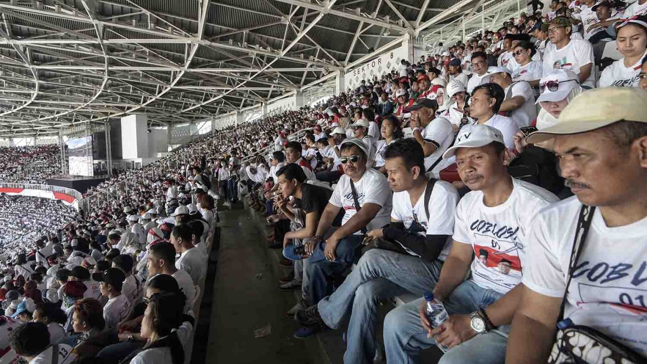Kampanye Akbar, Pendukung Jokowi-Ma'ruf Amin Padati GBK