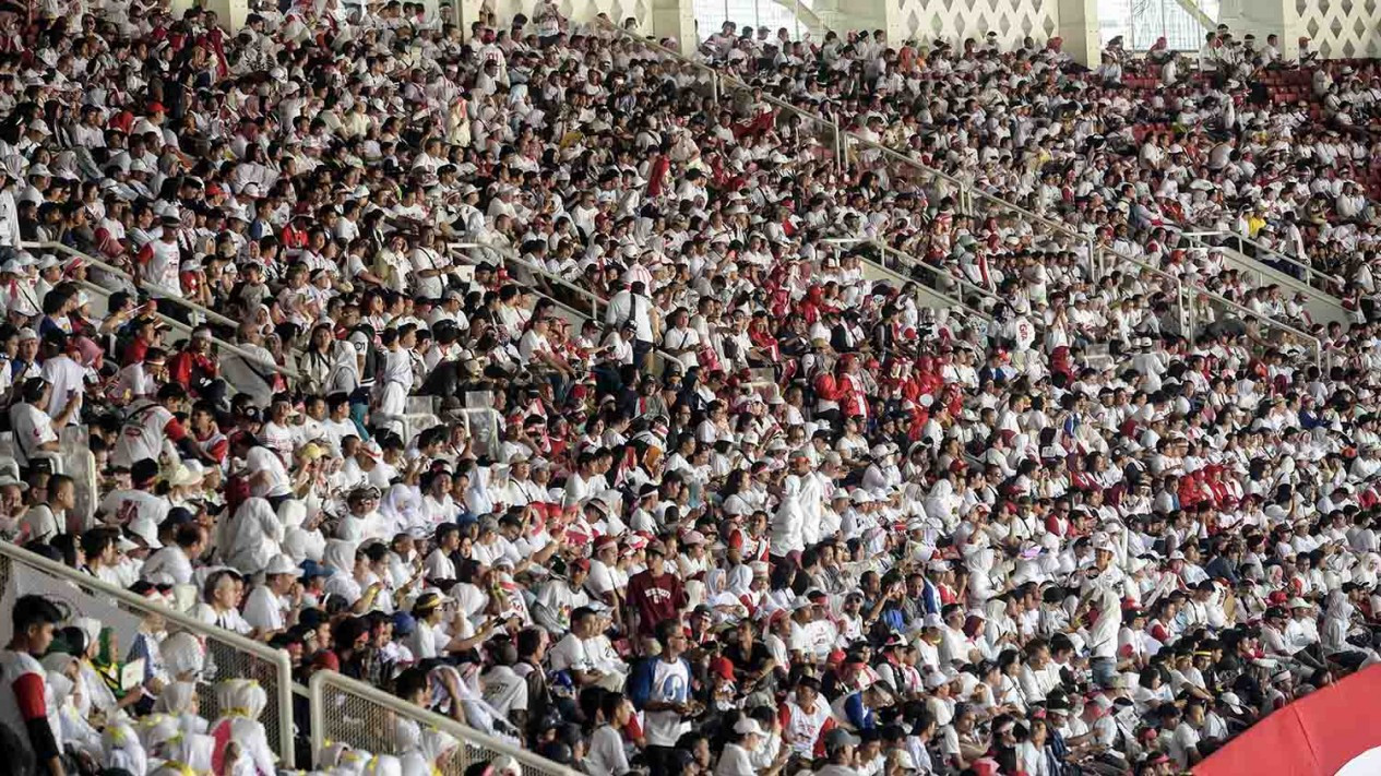 Kampanye Akbar, Pendukung Jokowi-Ma'ruf Amin Padati GBK