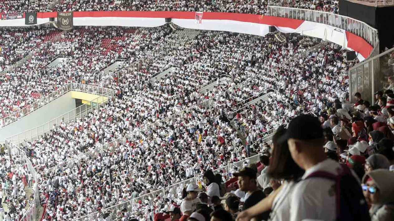 Kampanye Akbar, Pendukung Jokowi-Ma'ruf Amin Padati GBK