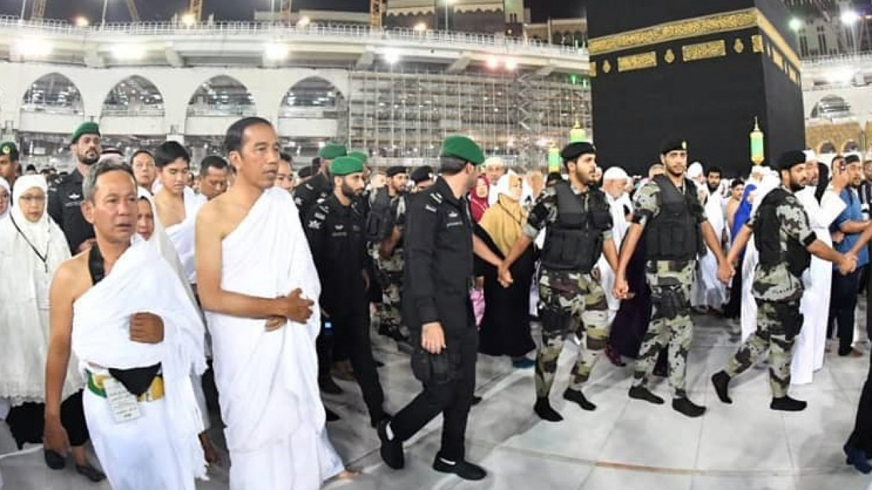Melihat Kegiatan Umrah Presiden Jokowi di Mekah