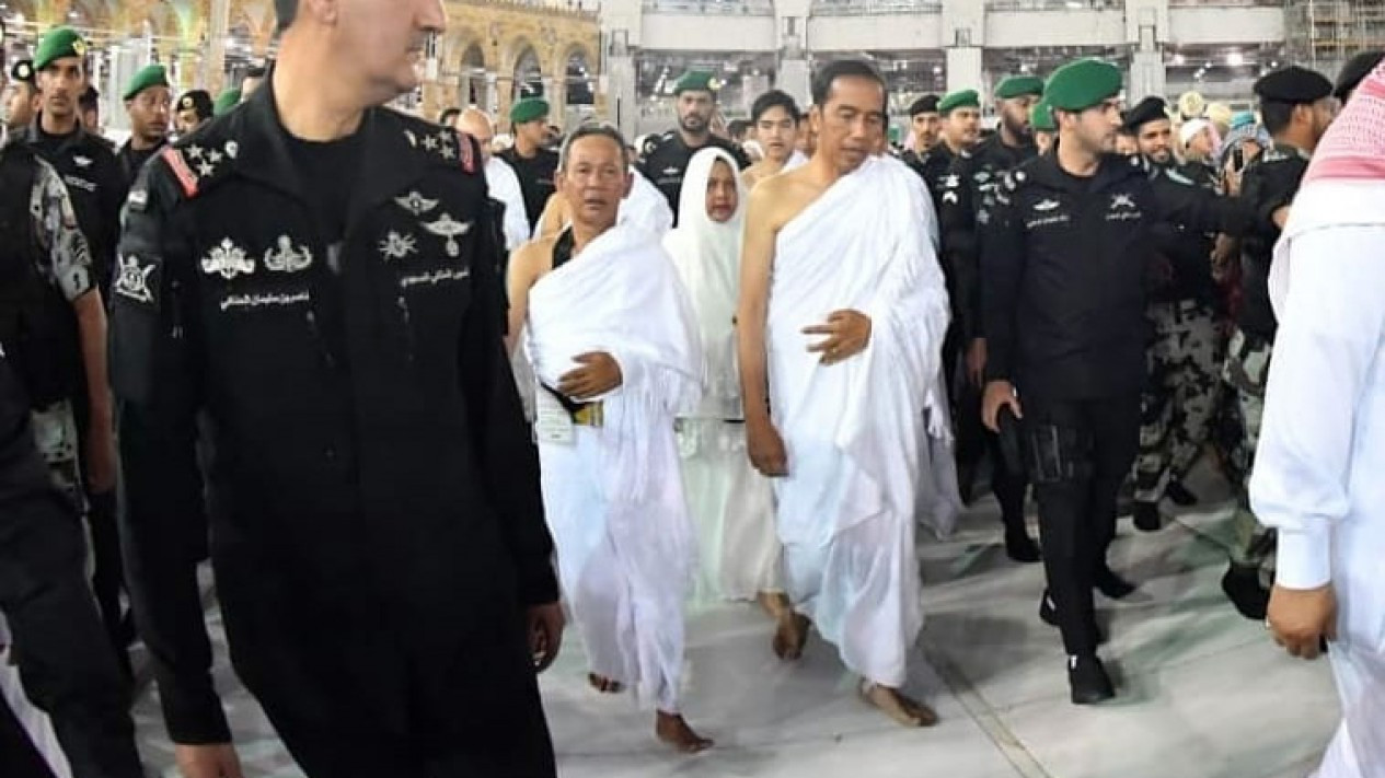 Melihat Kegiatan Umrah Presiden Jokowi di Mekah