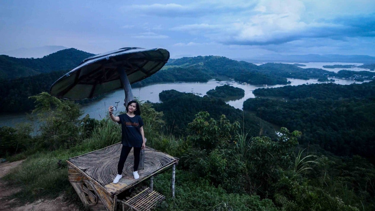 Pesona Waduk Riam Kanan di Kalimantan Selatan