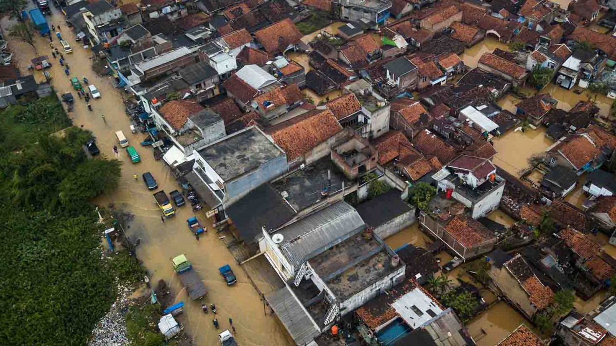 Kondisi Bandung yang Dilanda Banjir