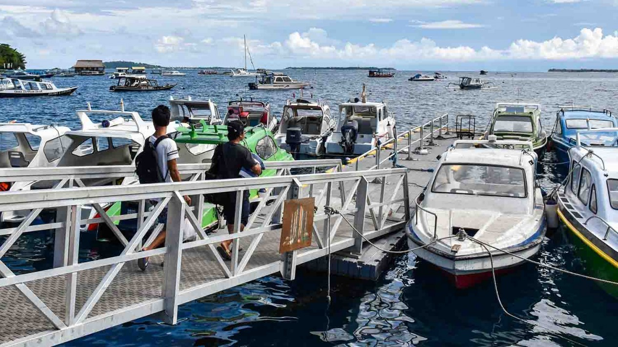 Liburan, Gili Trawangan Dipadati Wisatawan Asing Lagi