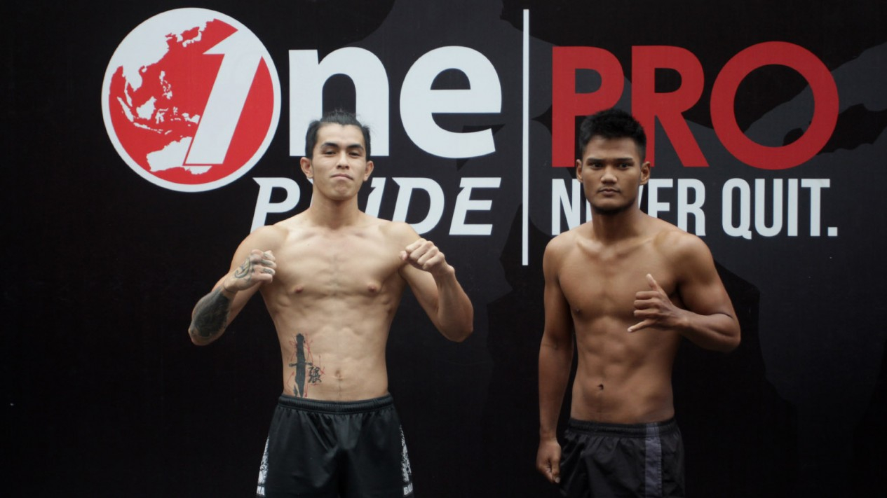 Timbang Badan One Pride Fight Night 28