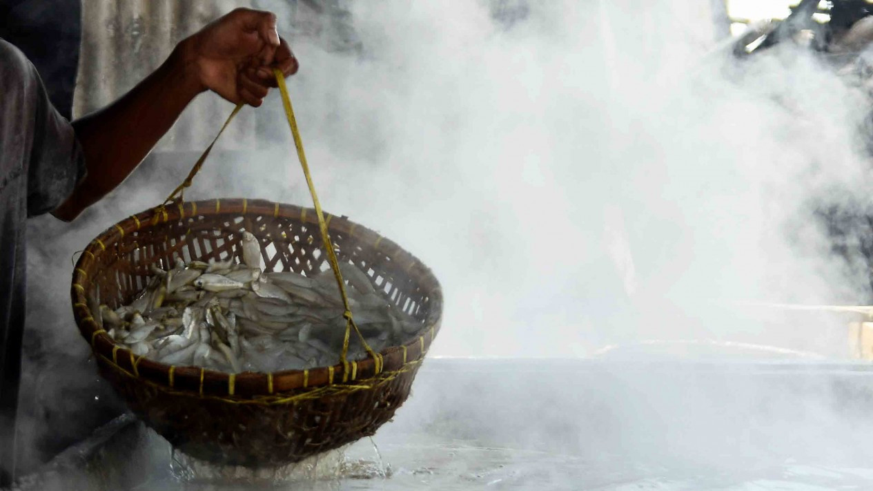 Begini Cara Pengasinan Ikan Asin