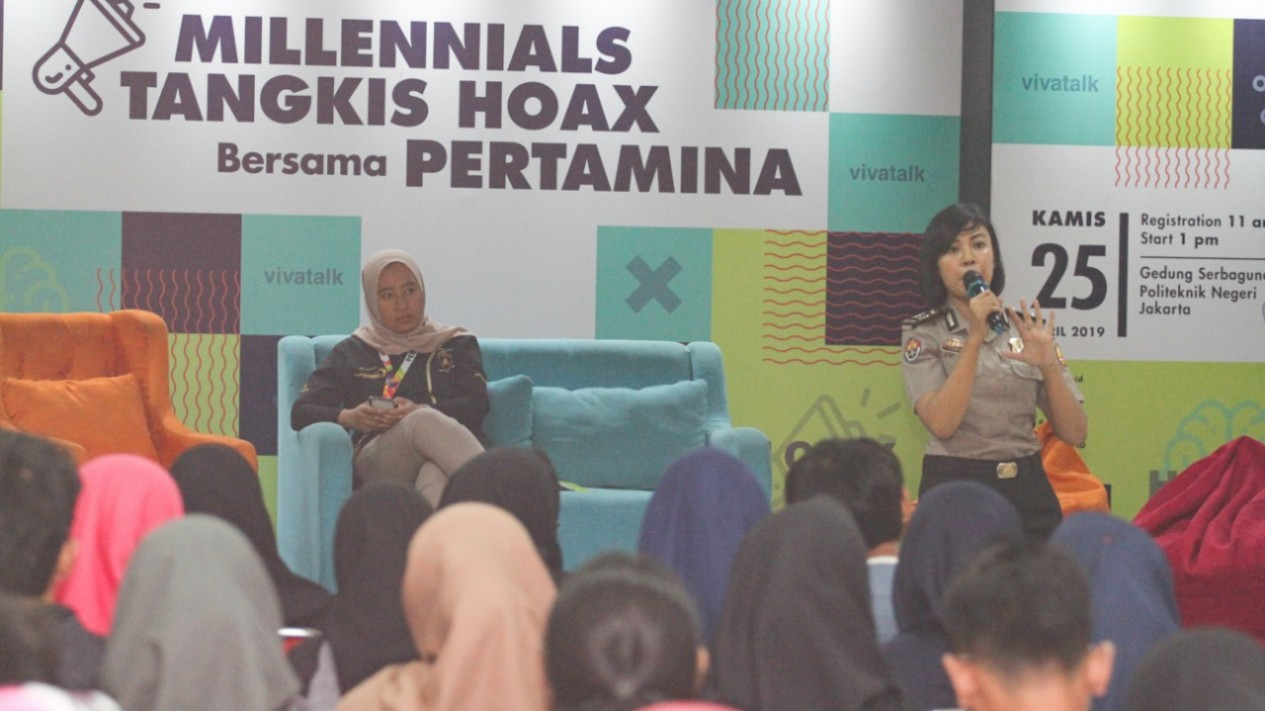 Ajang VIVA Talk, Bekali Mahasiswa PNJ Tangkis Hoax