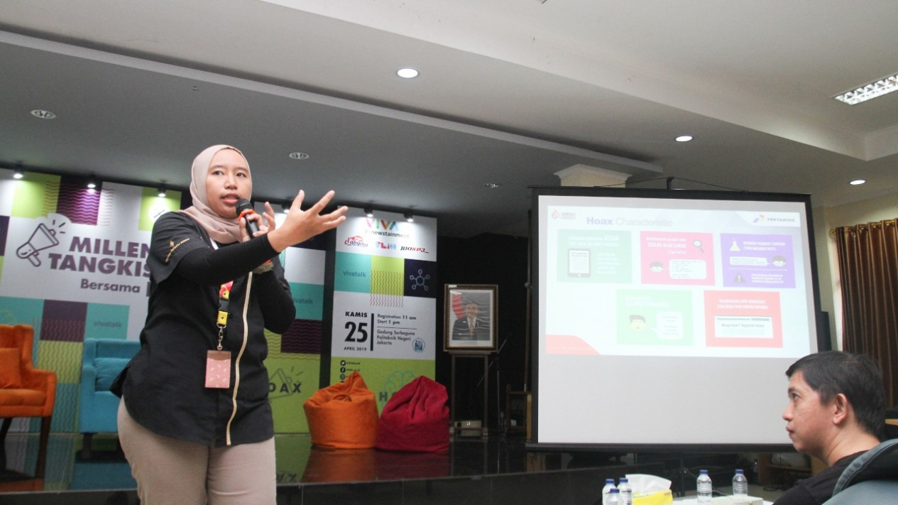 Ajang VIVA Talk, Bekali Mahasiswa PNJ Tangkis Hoax