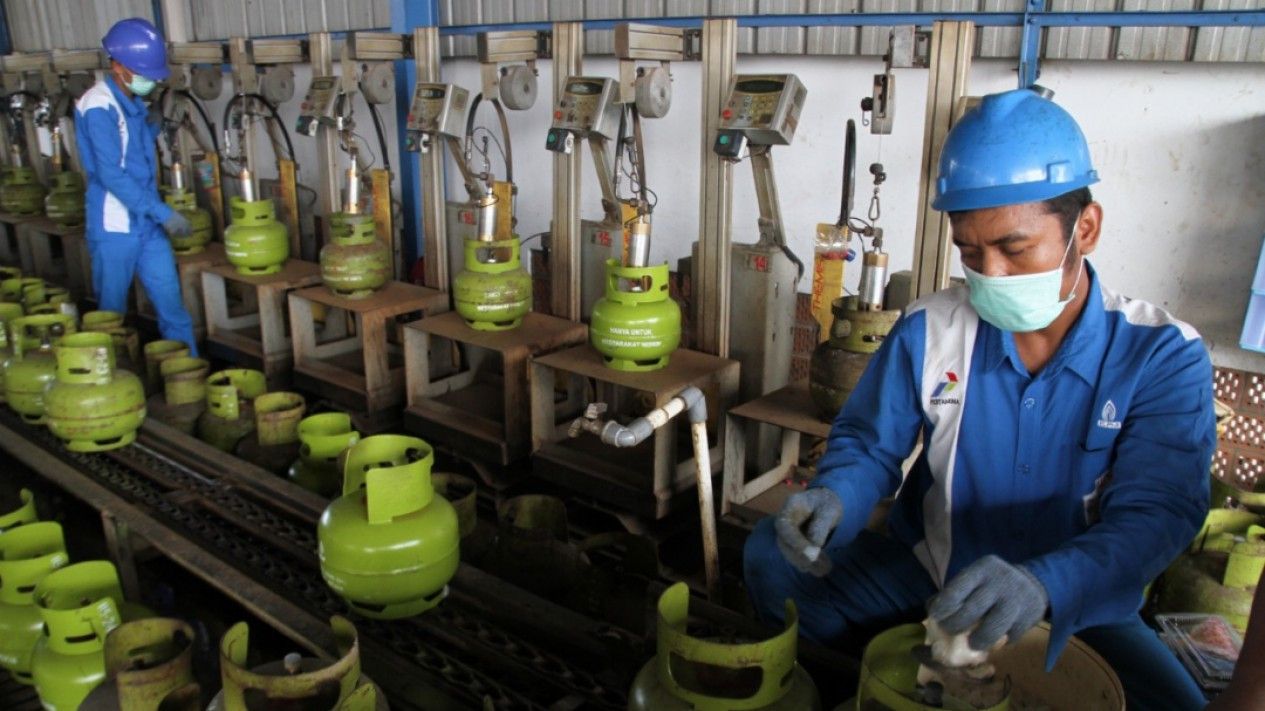 Penambahan Stok Tabung Gas Elpiji