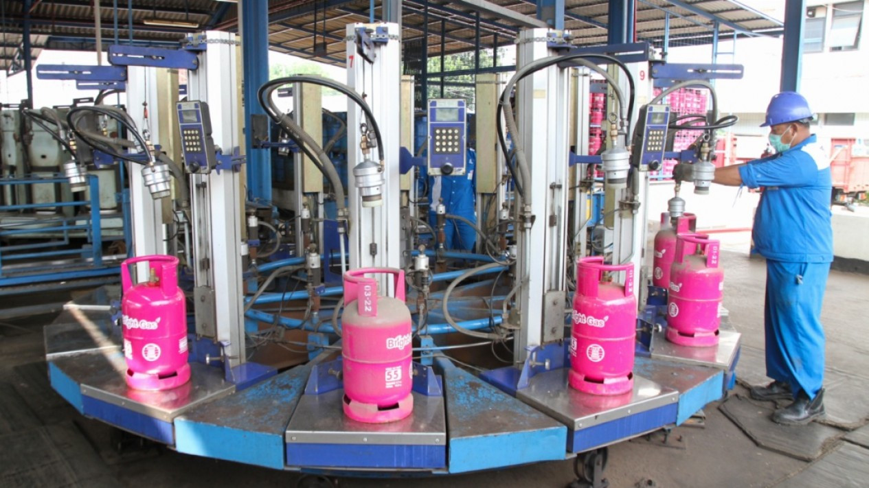 Penambahan Stok Tabung Gas Elpiji