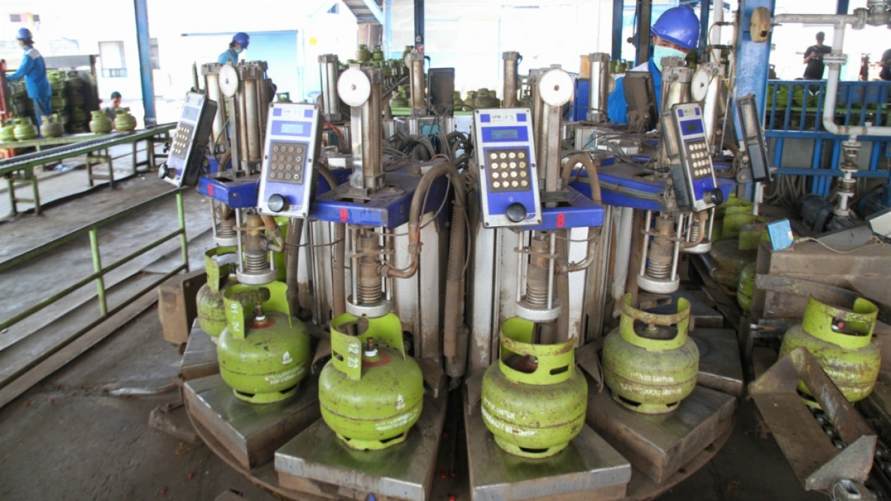 Penambahan Stok Tabung Gas Elpiji
