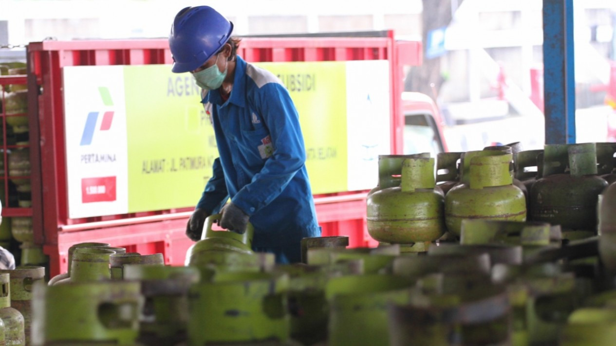 Penambahan Stok Tabung Gas Elpiji