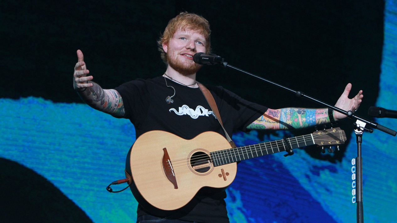 Kemeriahan Konser Ed Sheeran di Jakarta