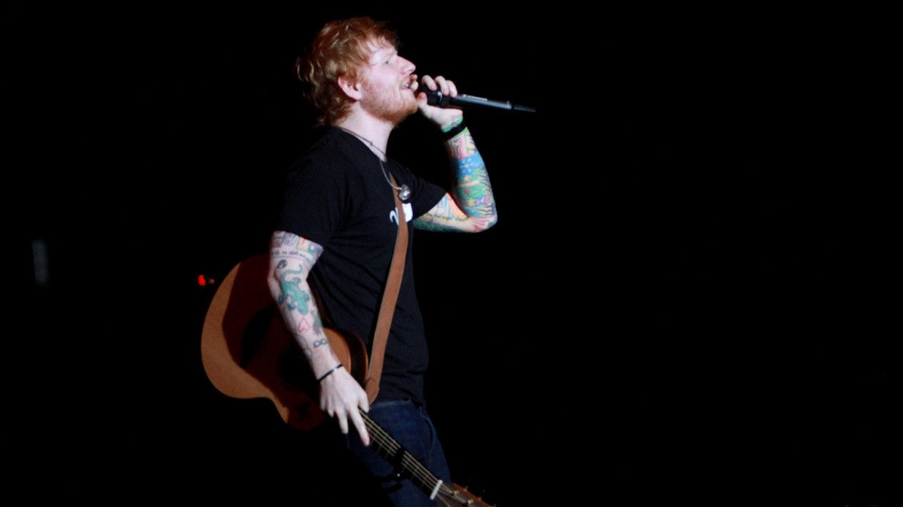 Kemeriahan Konser Ed Sheeran di Jakarta