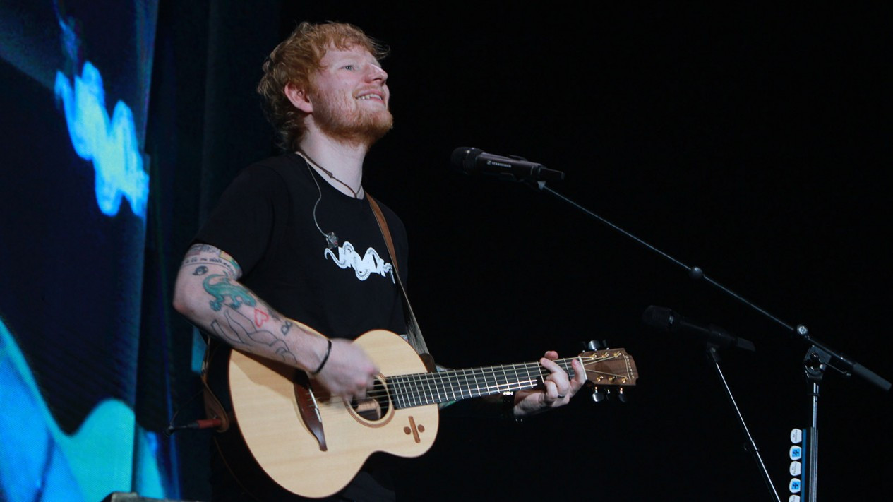 Kemeriahan Konser Ed Sheeran di Jakarta