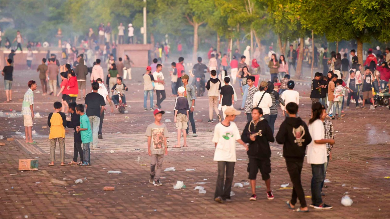 Cara Muda-mudi Palembang Menikmati Pagi Pertama Ramadan