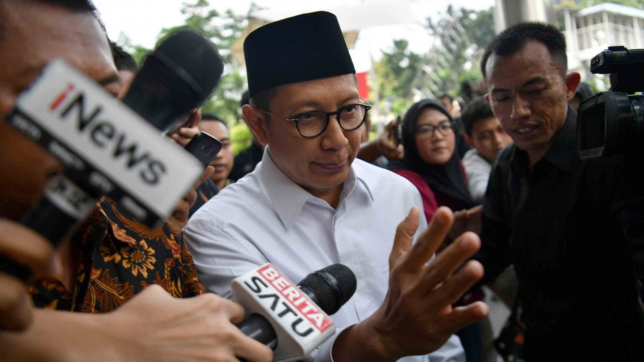 Menteri Agama Lukman Hakim Diperiksa KPK untuk Kasus Rommy