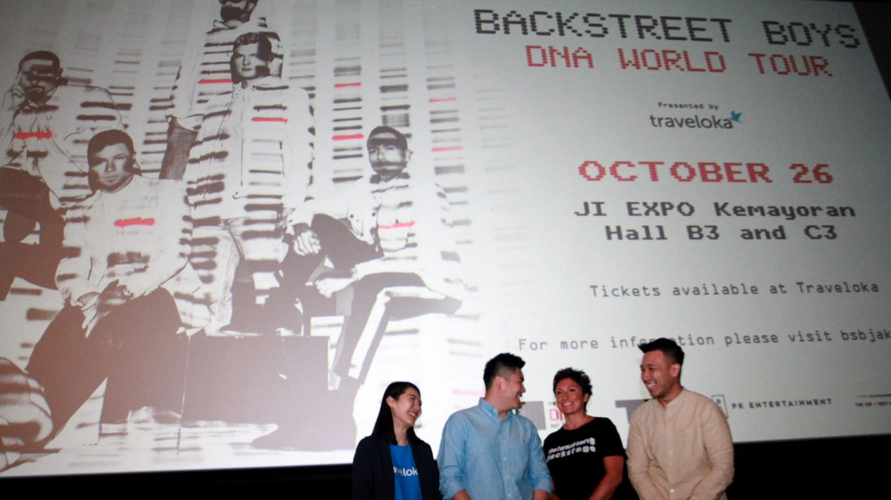 Persiapan Jelang Konser Backstreet Boys