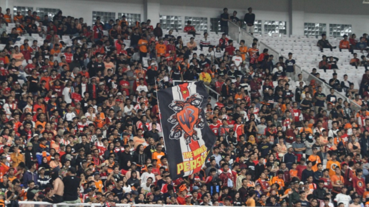 Gaya Dukungan Jakmania di Laga Persija vs Shan United