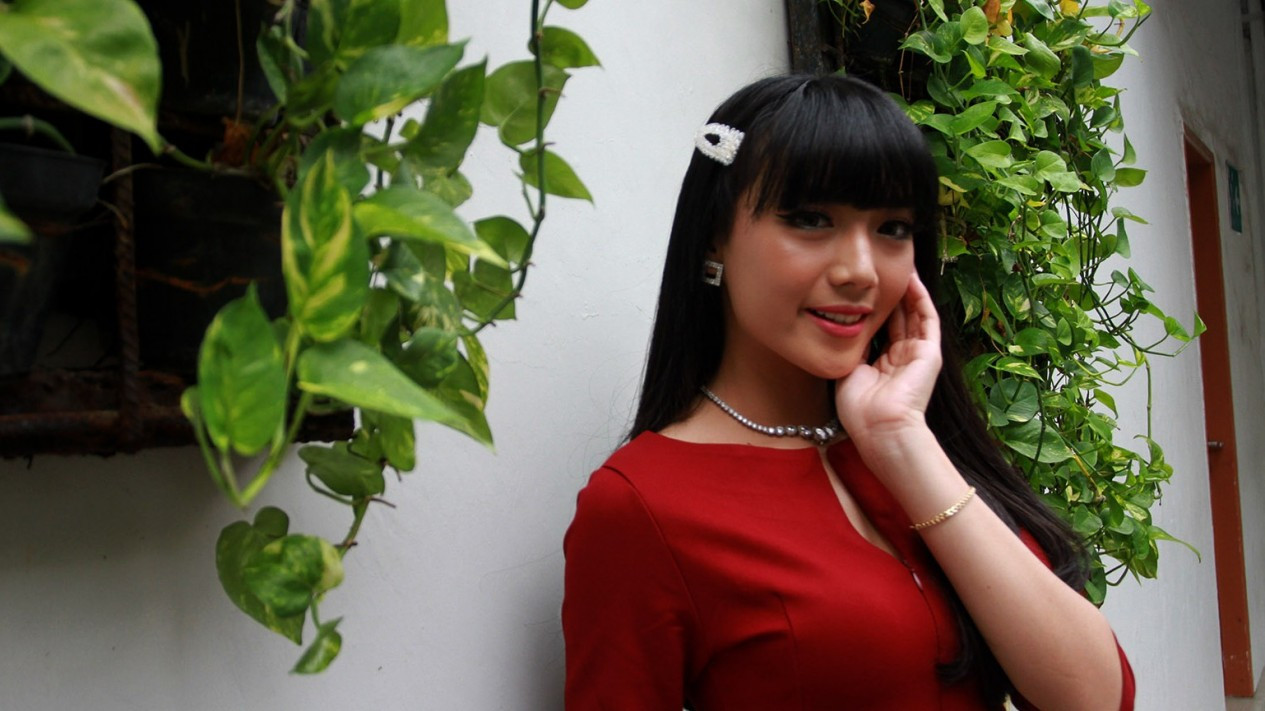 Cantiknya Dilza Saat Kunjungi JagoDangdut.com